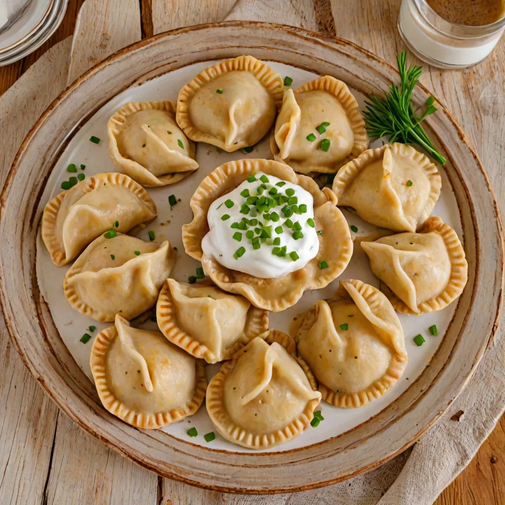 Pierogi z mąki orkiszowej - przepis