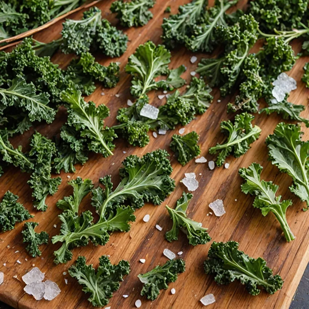 Jak zrobić chipsy z jarmużu?