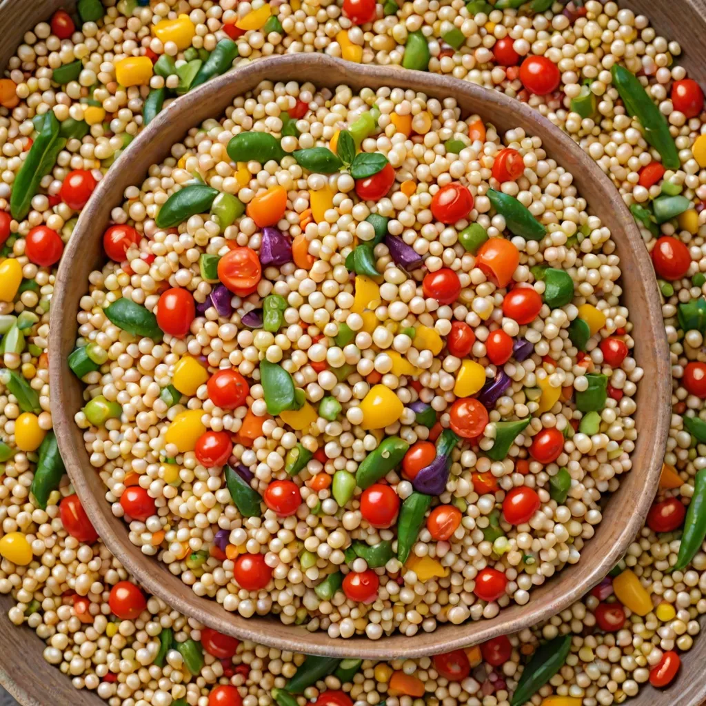 Kuskus perłowy z warzywami - szybki i zdrowy posiłek